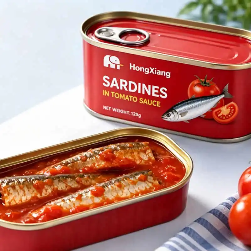 Sardin dalam tin dalam Sos Tomato